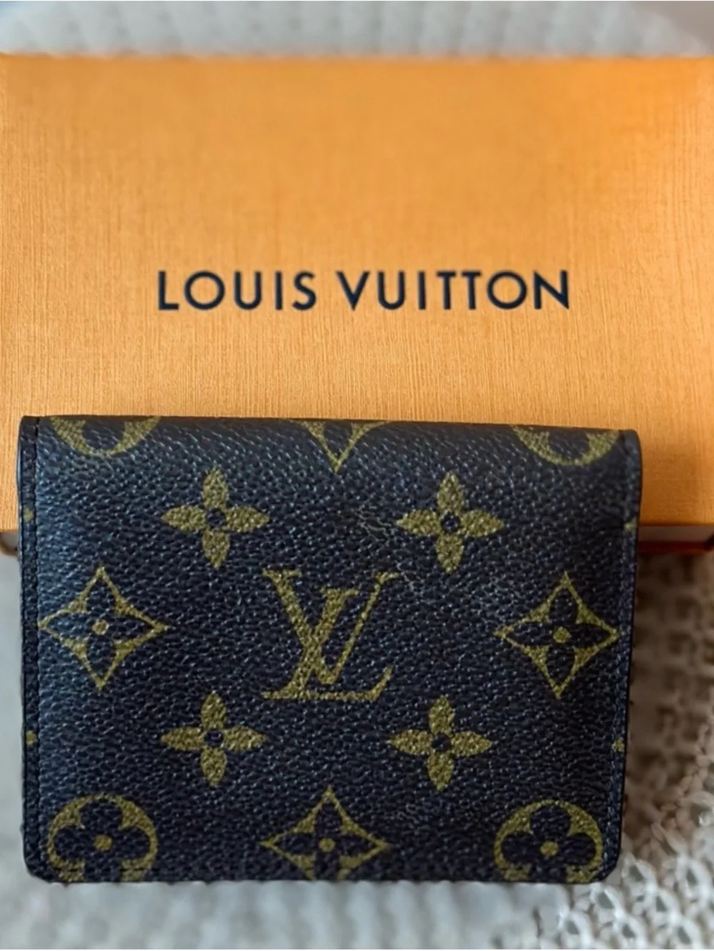 Louis Vuitton Monogram Canvas Card & Key Holder in Brown and Tan - Picture 2 of 8